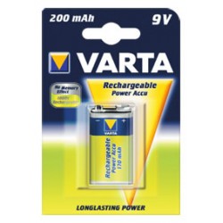 1 ACCU 6F22 200 mAh VARTA POWER PLAY