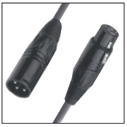 CABLE XLR 3BR MALE/FEMELLE 5M