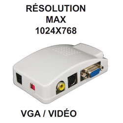 CONVERTISSEUR VGA VERS VIDEO