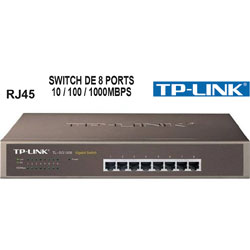 SWITCH 8 PORTS GIGABIT A POSER