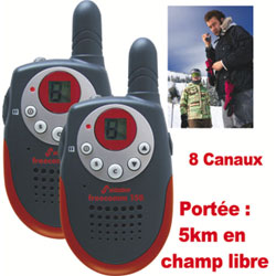 FREECOMM 150 PAIRE DE TALKIE WALKIE