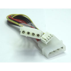 CABLE ALIM MOLEX M > F + F  20cm