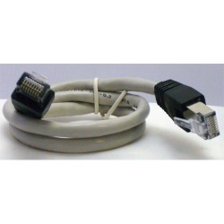 CORDON RESEAU FTP RJ45-M/M - 50cm 2P