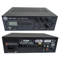 AMPLIFICATEUR PA100V USB+SD MPA-18H