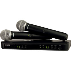 SHURE BLX288E-PG58-M17  DOUBLE MICRO