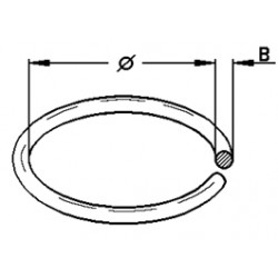 COURROIE  43.5 X B 1.15 X H 1.15 mm